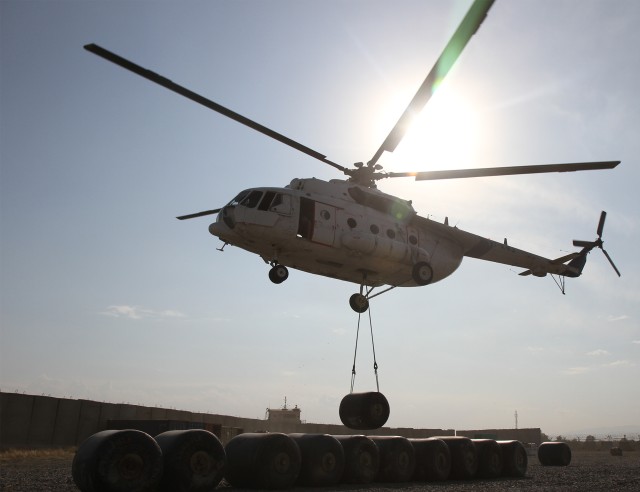 Rakkasans Conduct Sling Load Operations