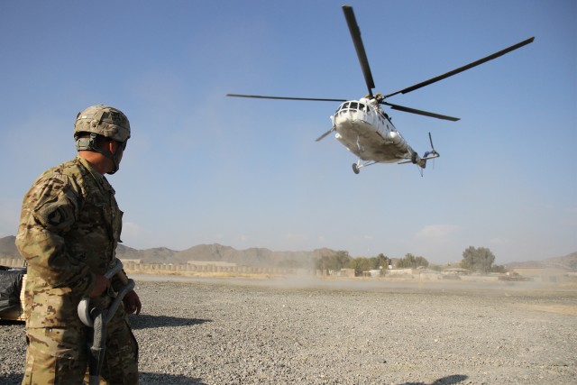Rakkasans Conduct Sling Load Operations