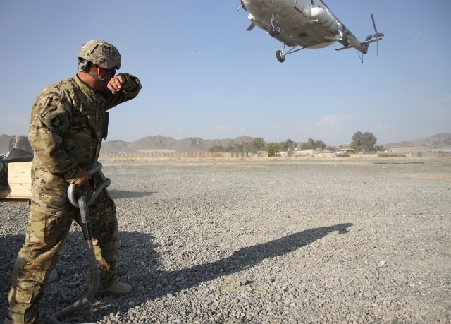 Rakkasans Conduct Sling Load Operations