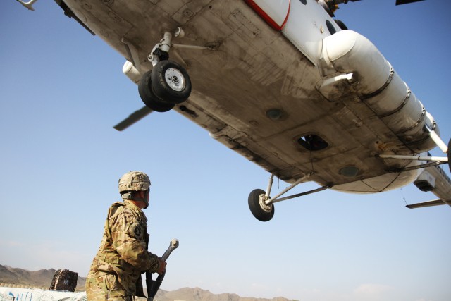 Rakkasans Conduct Sling Load Operations