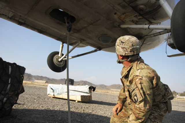 Rakkasans Conduct Sling Load Operations