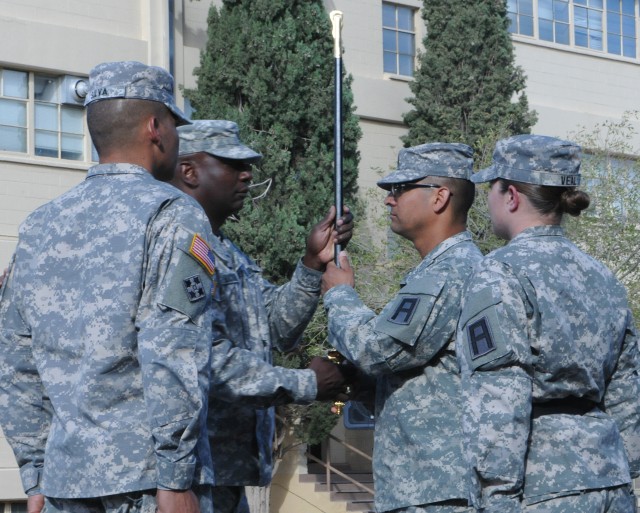 402nd FA welcomes new first sergeant
