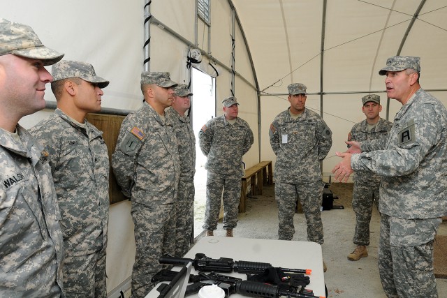 85th Support Command hosts Division West leaders