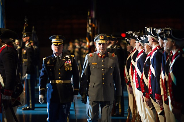 Chilean Army Commander-in-Chief Meets with U.S. Army Chief of Staff, Lays Wreath at Arlington