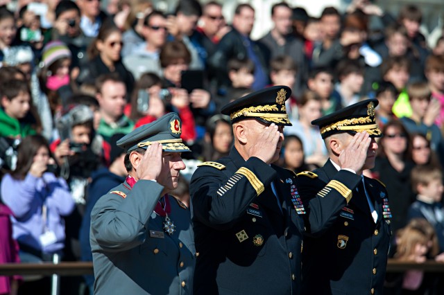 Chilean Army Commander-in-Chief Meets with U.S. Army Chief of Staff, Lays Wreath at Arlington