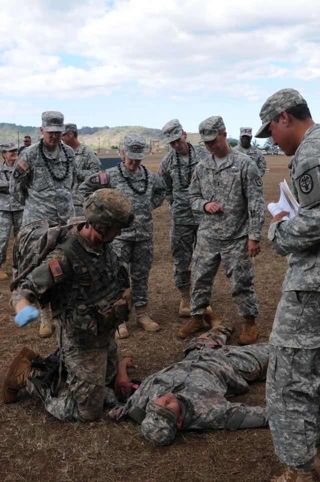 U.S. Army Pacific medical Soldiers receive prestigious badge