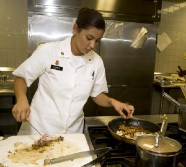 Competing for a spot on the U.S. Pacific Command Joint Culinary Arts Team Hawaii