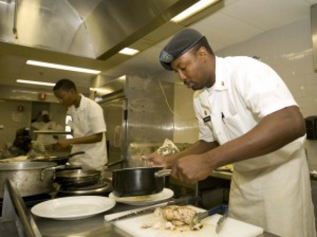 Plating a competitive meal