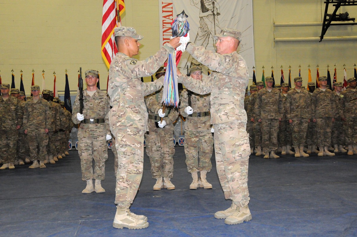 7th Engineers uncase unit colors after Afghanistan mission | Article ...