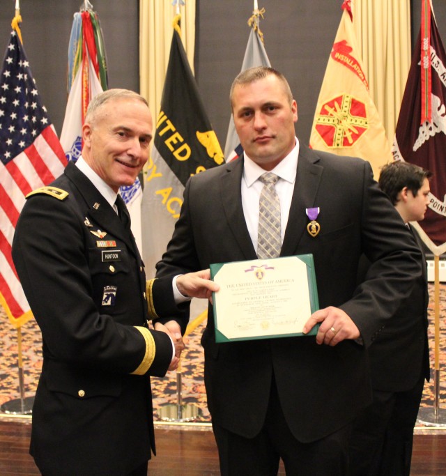 Three Army veterans honored with Purple Heart medals