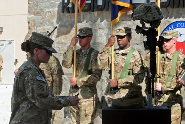 Service members in Afghanistan pay tribute on Veterans Day