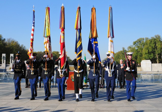 2012 Veterans Day Rememberance at the World War II Memorial