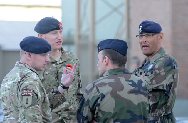 Remembrance Day ceremony held at Bagram Airfield