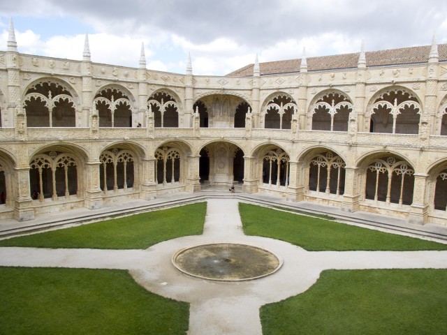 At the monastery
