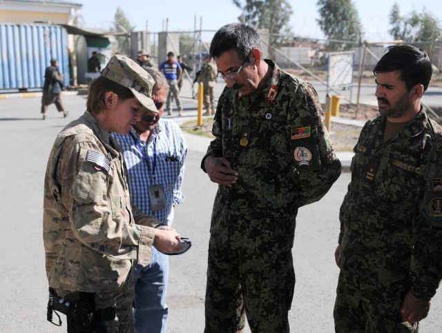 Sustainers visit Afghan military hospital