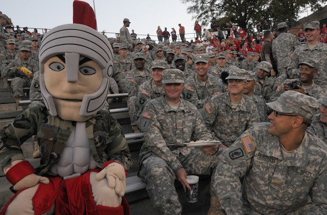 Troy University honors Soldiers