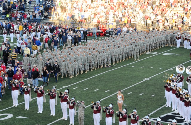 Troy University honors Soldiers