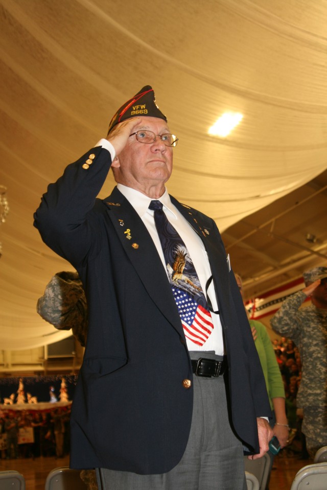 Veterans welcome new generation home