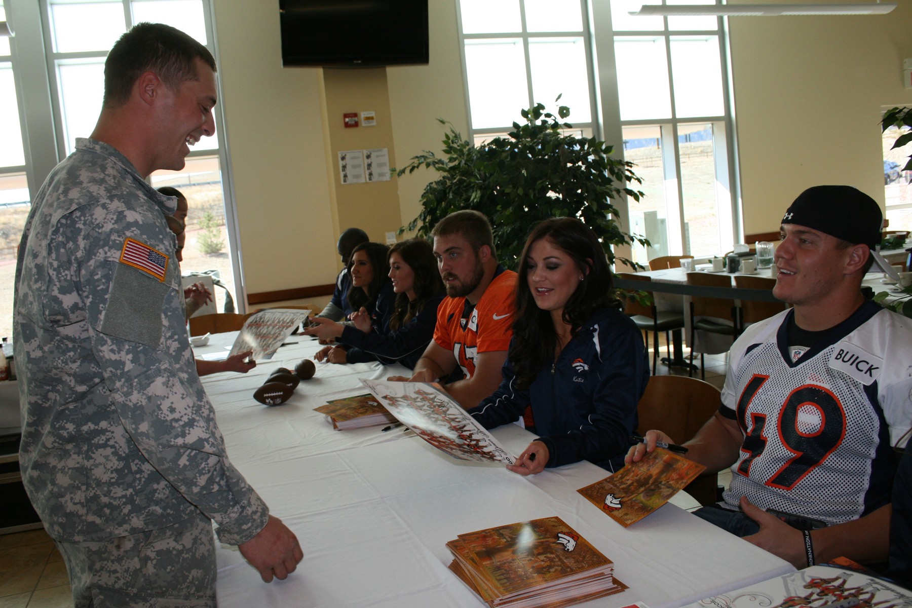 Do you want an autograph from 26 Broncos cheerleaders?