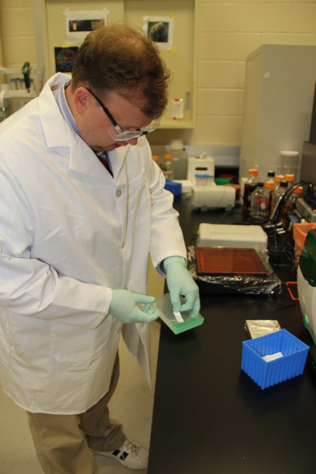 ECBC senior scientist develops test ticket system to combat counterfeiting.