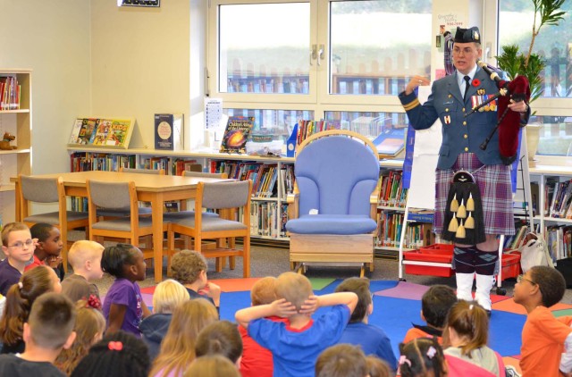 Canadian nurse visits Wetzel Elementary School