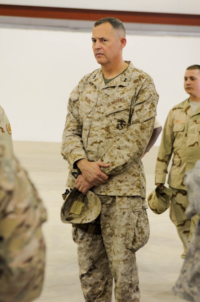 Service Fours visit Kandahar Airfield