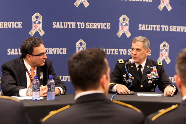 85th SC helps honor veterans during Chicago Bears Veterans Day game