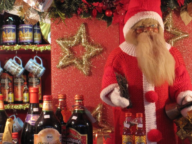 Santa at the Christmas markets