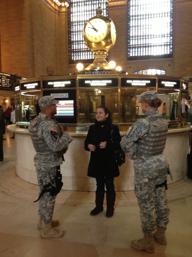 New York National Guard Supports Holiday Security