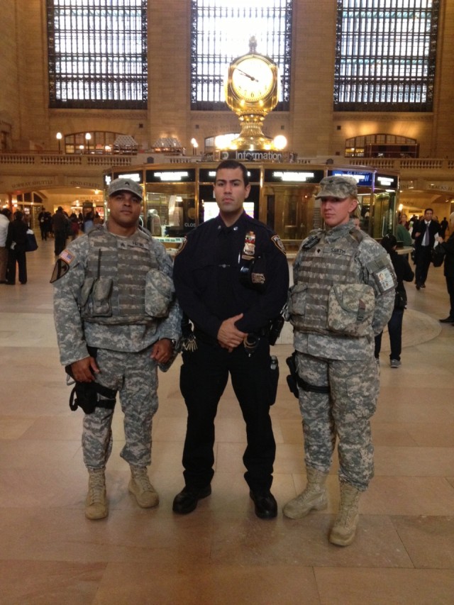 New York National Guard Supports Holiday Security