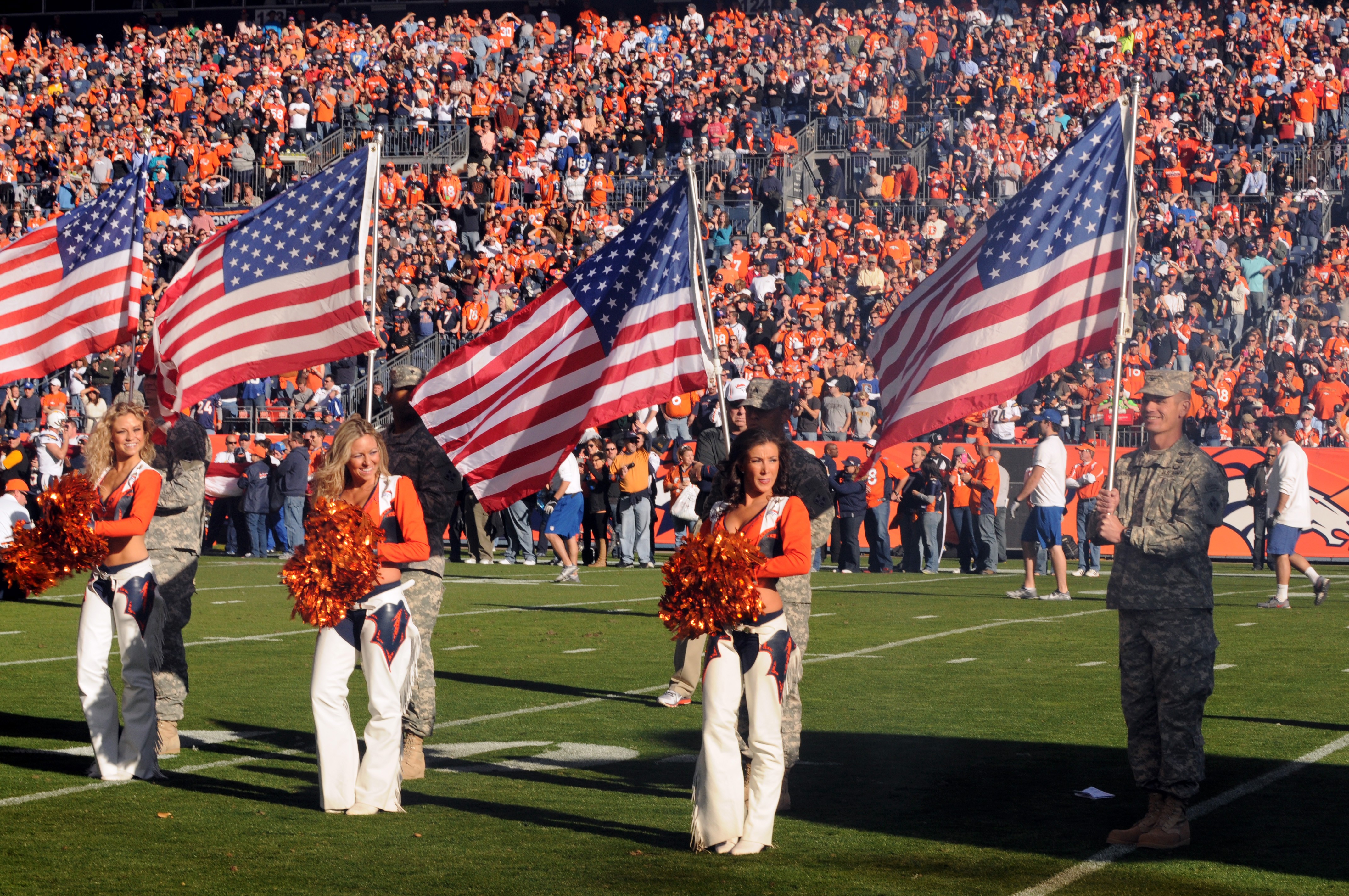 Warhorse Soldiers participate in Military Salute to Service; attend