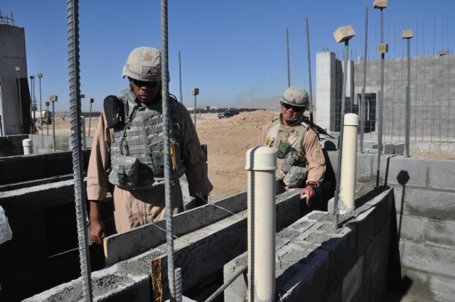 Assuring quality construction for the benefit of Afghans' security