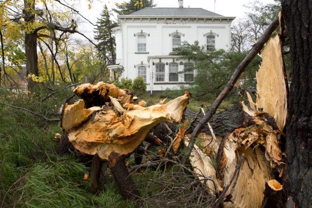 Picatinny Arsenal damage from Hurricane Sandy 1 of 5