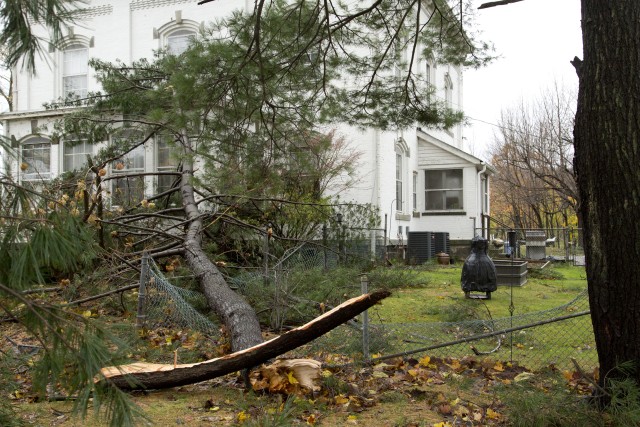 Picatinny Arsenal damage from Hurricane Sandy 2 of 5