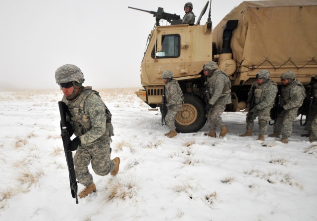 Soldiers train for traditional battle