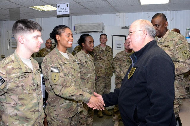 Westphal, Austin visit Afghanistan