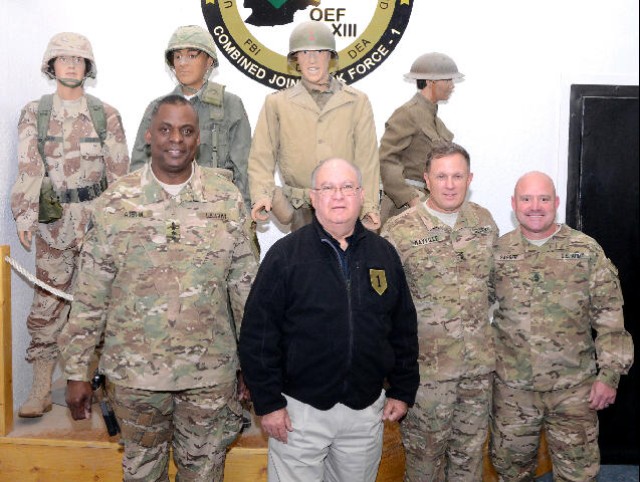 Westphal, Austin visit Afghanistan