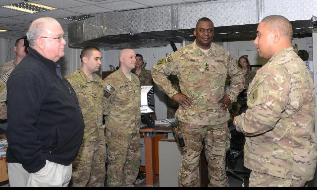 Westphal, Austin visit Afghanistan