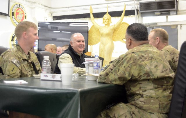 Westphal, Austin visit Afghanistan