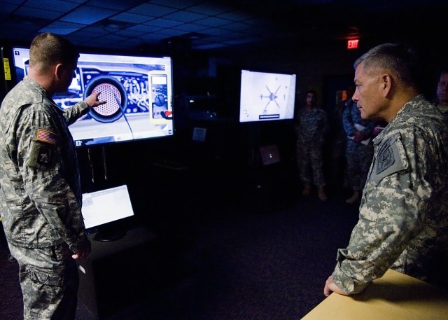 Army chief of operations visits TRADOC