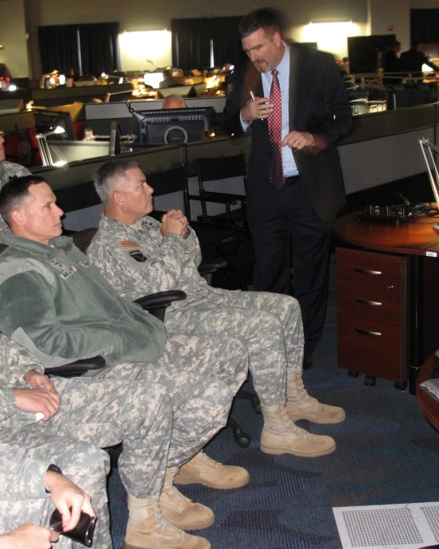 Army chief of operations visits TRADOC