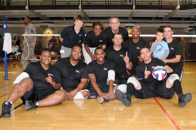 Army wins Warrior Care Month sitting volleyball tournament