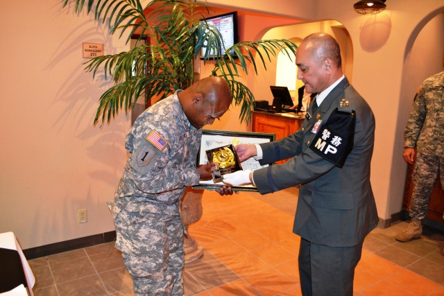 Soldier Recognized by Japanese military    