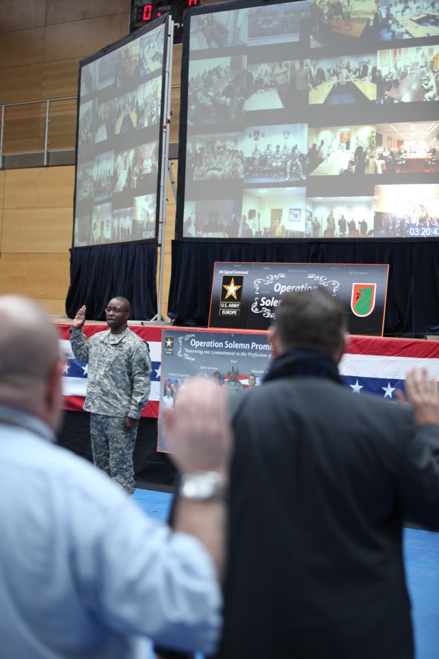 5th Signal Command highlights the Army Profession during the Operation Solemn Promise annual commemoration ceremony