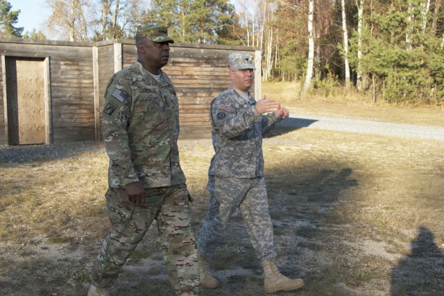 Vice Chief of Staff visits Joint Multinational Training Command