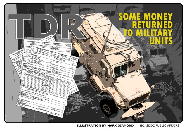 Change to TDR process routes money back to military units