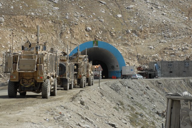 Mountain Blade: Partnership slices through historic Afghan pass