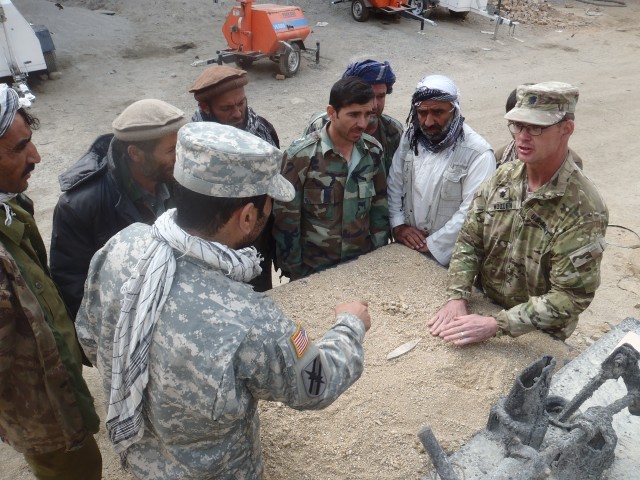 Mountain Blade: Partnership slices through historic Afghan pass 
