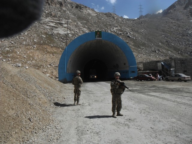 Mountain Blade: Partnership slices through historic Afghan pass 