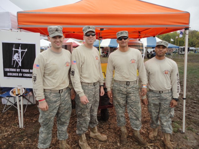 D/249th Linemen climb to the top